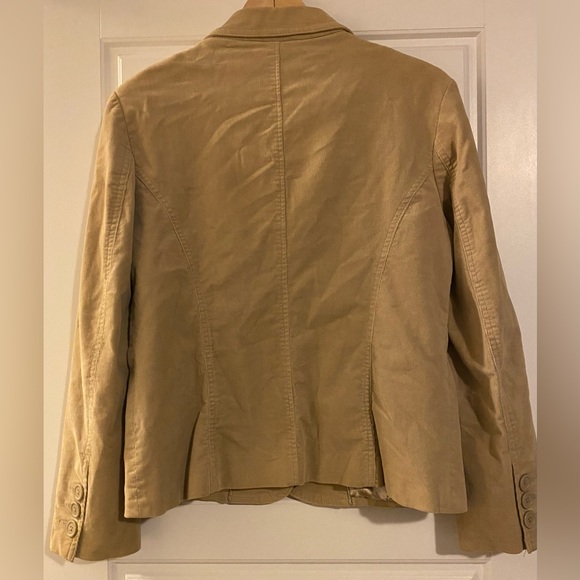 Lady Hathaway Blazer Corduroy Jacket Womens Beige small - Picture 2 of 9